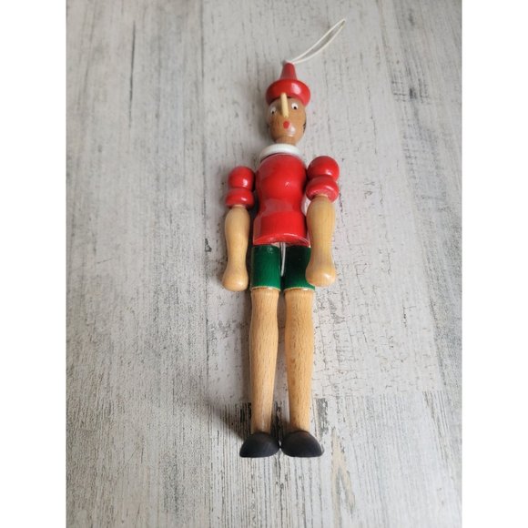 Vintage Pinocchio adjustable jointed doll figure - Picture 2 of 9